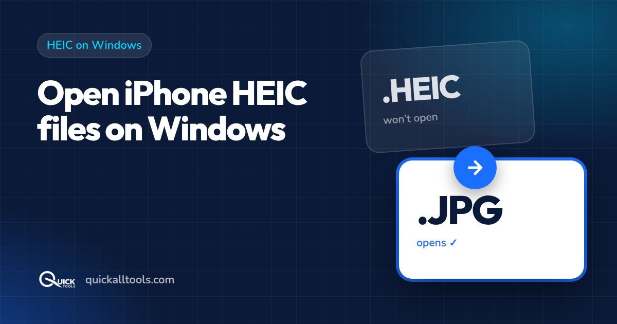How to Open HEIC Files on Windows 10 and 11 (3 Easy Ways)
